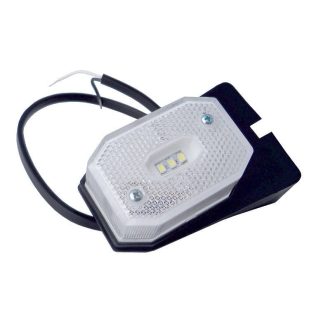 Helyzetjelző FT-001 LED fehér, tartóval, FRISTOM