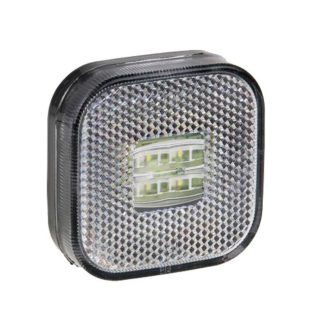 Helyzetjelző fehér, FT-027 LED