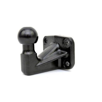 Vonógömb talpas 4 x M12 mm, furattávolság 83 x 56 mm