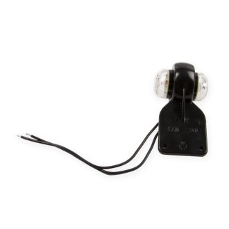 Helyzetjelző W23 (125) piros-fehér, LED