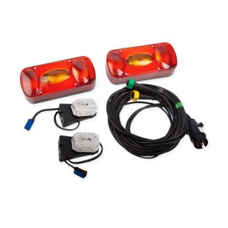   Utánfutó elektromos vezeték 7pin / 5 m MD-36 lámpákkal, SET
