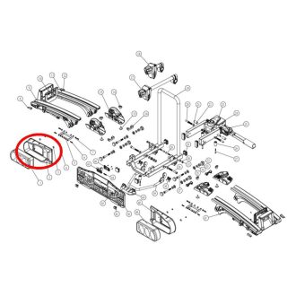 Oris Traveller/Eufab Premium könnyű rámpakeret - balra