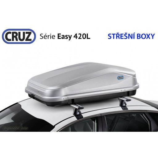 Tetőbox CRUZ EASY 420GM, matt szürke
