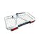 Vad- és áruszállító 120 x 60 x 11 cm PROFI COMFORT PLUS