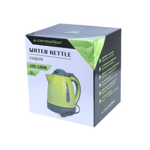 Vízforraló személyautókba és kisteherautókba 1 L, 12 V, 150 W, Carmotion
