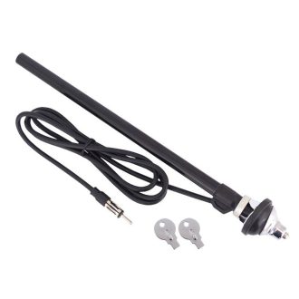 Teleszkópos antenna sárvédőbe, króm, Carmotion