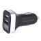 Szivargyújtó dugó voltméterrel, 2 x USB 2.1 A, Carmotion