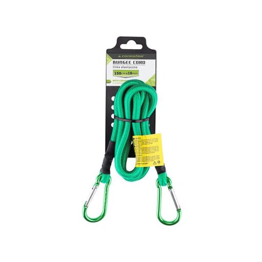 Gumipók karabinerekkel 150 cm / 10 mm, Carmotion