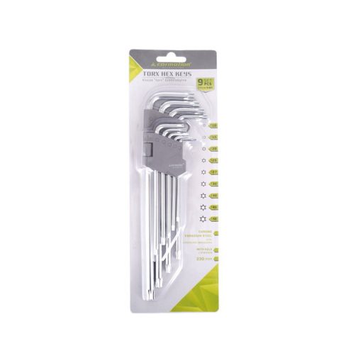 Torx L kulcs szett 9 db, Carmotion