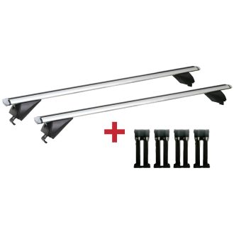   Tetőcsomagtartó tetősínhez és tetőkorláthoz 120 cm, MULTIPA