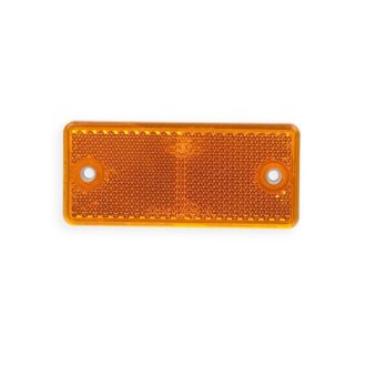 Prizma narancs 90x40 mm, 2 furatos