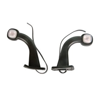 Helyzetjelző DOB-64 LED, piros-fehér