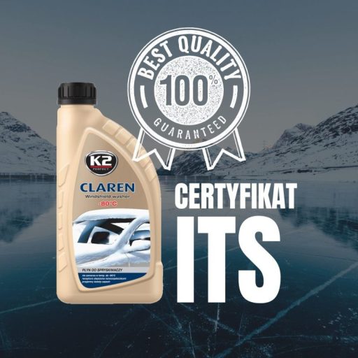 K2 Ablakmosó folyadék téli koncentrátum -80°C