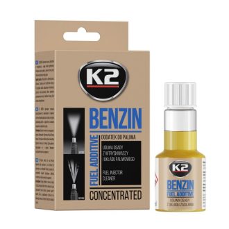 Befecskendező tisztító K2 BENZIN - 50 ml, K2