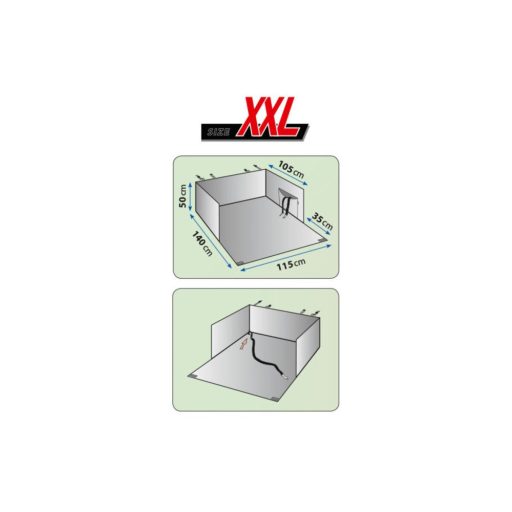 Premium védőhuzat csomagtérbe kutyaszállításhoz, DEXTER XXL, KEGEL