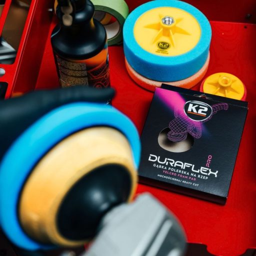 K2 PRO DURAFLEX tépőzáras polírkorong - kék - L611