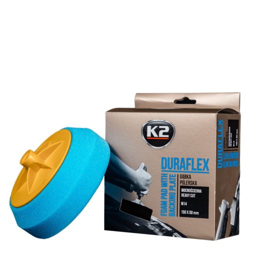 K2 DURAFLEX Polírozó szivacs (M14, 150 mm)