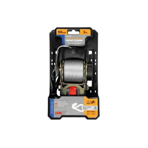 Önfeltekercselő heveder LC 750 daN 1,5 t / 3 m heveder 25 mm, LAMPA