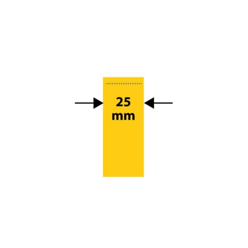 Rögzítő heveder fém csattal (2 x S kampó) 350 kg / 5 m heveder 25 mm LAMPA