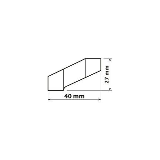 Kiegészítő tükör adapter, menet M10 x 1,25 bal