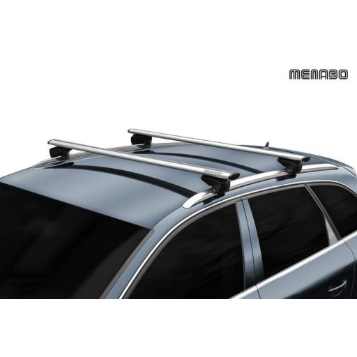 Tetőcsomagtartó korlátos Menabo Silver LINCE 120cm