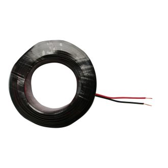 Kábel, 2-eres, 2 x 1 mm, piros-fekete, MULTIPA