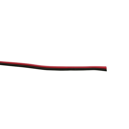 Kábel, 2-eres, 2 x 1 mm, piros-fekete, MULTIPA