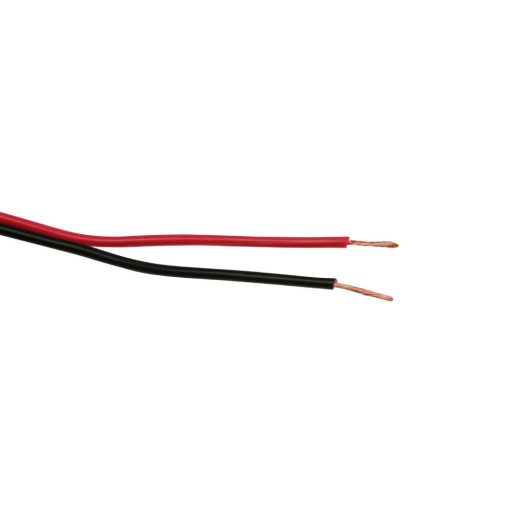 Kábel, 2-eres, 2 x 1 mm, piros-fekete, MULTIPA