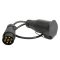 Dugalj átalakító/adapter 7/13-pin kábel 0,3 m, MULTIPA