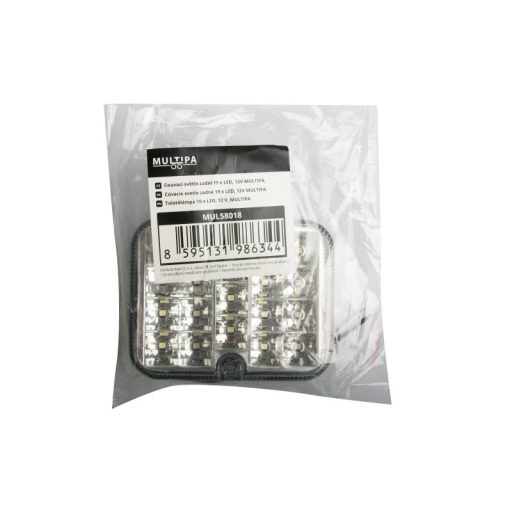 Tolatólámpa 19 x LED, 12 V, MULTIPA