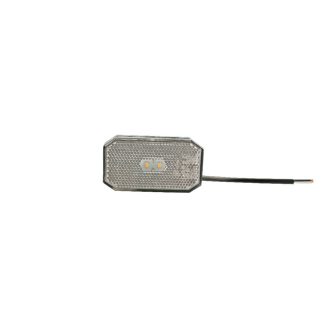 Helyzetjelző fehér, LED, tartóval (FT-001), MULTIPA