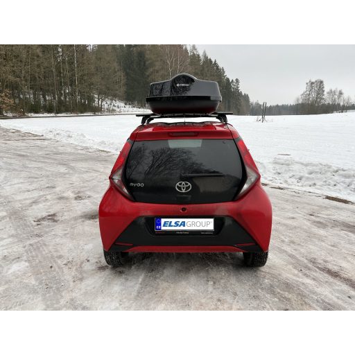 ARCA 430B tetőbox, fényes fekete, FIRRAK