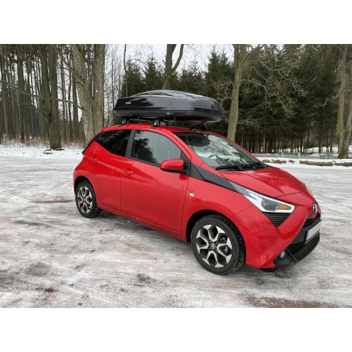 ARCA 430B tetőbox, fényes fekete, FIRRAK