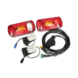   Utánfutó elektromos vezeték 13pin / 9 m MD-36 lámpákkal, SET