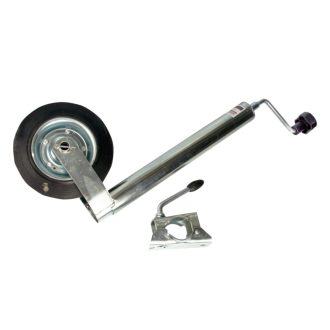 Szett orrkerék 150 kg / 48 mm + bilincs, MULTIPA