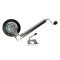 Szett orrkerék 150 kg / 48 mm + bilincs, MULTIPA