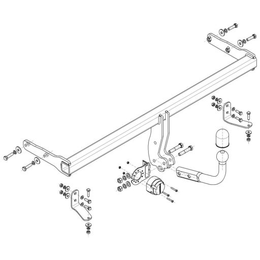 Vonóhorog Steinhof H-218 A, HYUNDAI, I30 Pde F/L 2020-