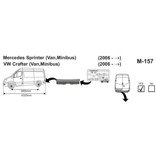 Vonóhorog Steinhof M-157 E, MERCEDES, VW