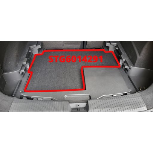 Csomagtértálca, gumi 3D (TPE), NISSAN, X-Trail (T33), 5 ülésés (alsó rész) Stingray