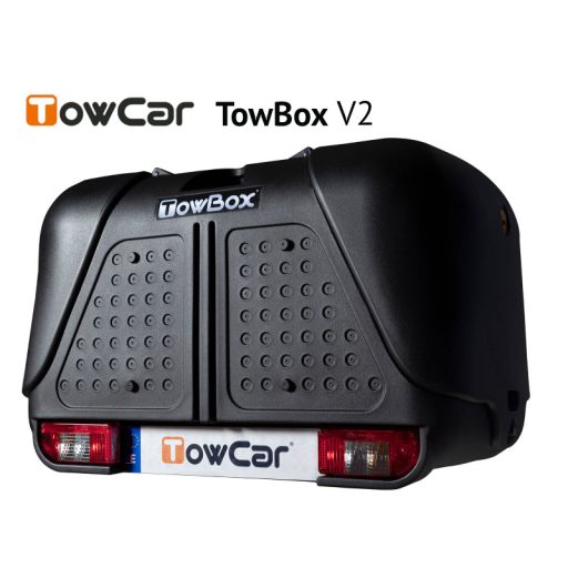 TowCar TowBox V2 fekete, vonóhoroghoz