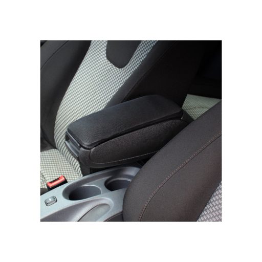 Könyöktámasz Škoda Fabia II, fekete textil
