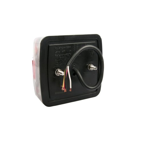 Egyesített lámpa LED, rendszám világítással, 12 / 24 V