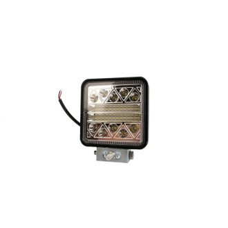 Munkalámpa 28 LED 10 - 30 V, 107 x 107 x 38 mm
