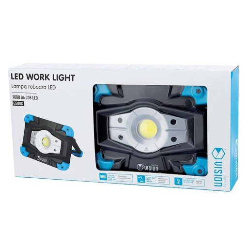 Műhelylámpa 1000 lm LED, mágneses tartóval, Carmotion